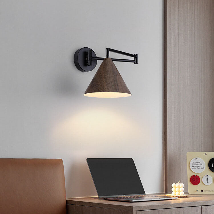 Nordic Cone Swing Arm Wall Sconce
