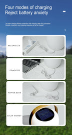 Basket LED Solar Lantern