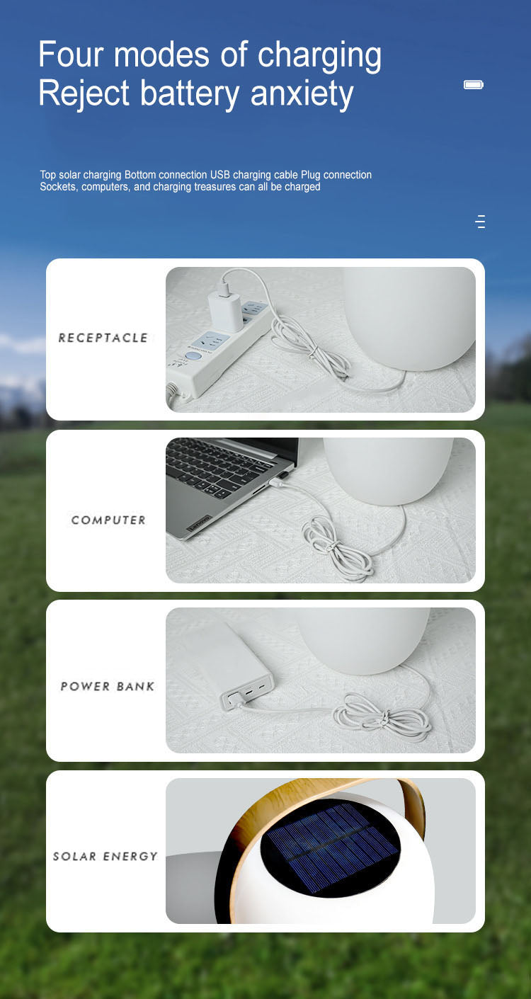 Basket LED Solar Lantern