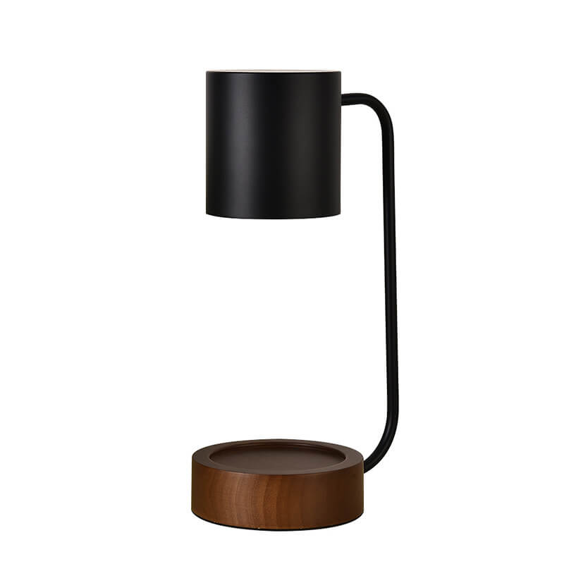 Wood Melting Wax Table Lamp