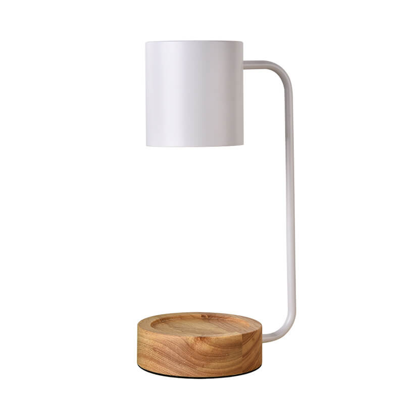 Wood Melting Wax Table Lamp