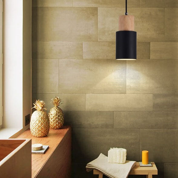 Cylinder Macaron Pendant Light