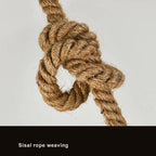 Rope Glass Pendant Light