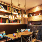 Rope Glass Pendant Light