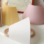 Solid Wood Semi-Circle Wall Sconce