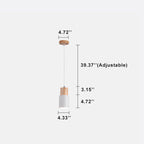 Cylinder Macaron Pendant Light