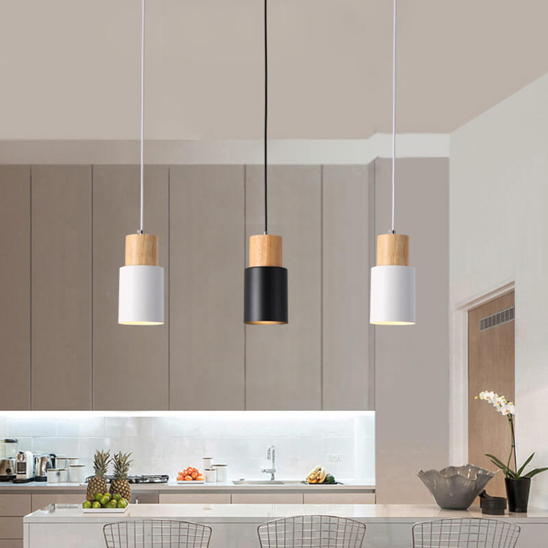 Cylinder Macaron Pendant Light