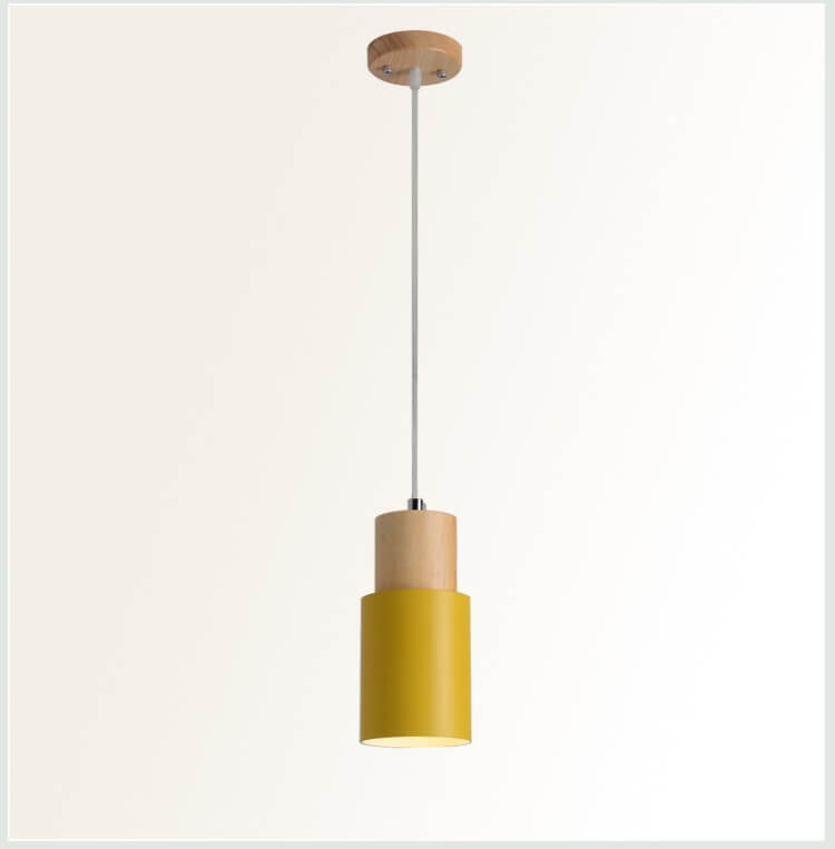 Cylinder Macaron Pendant Light