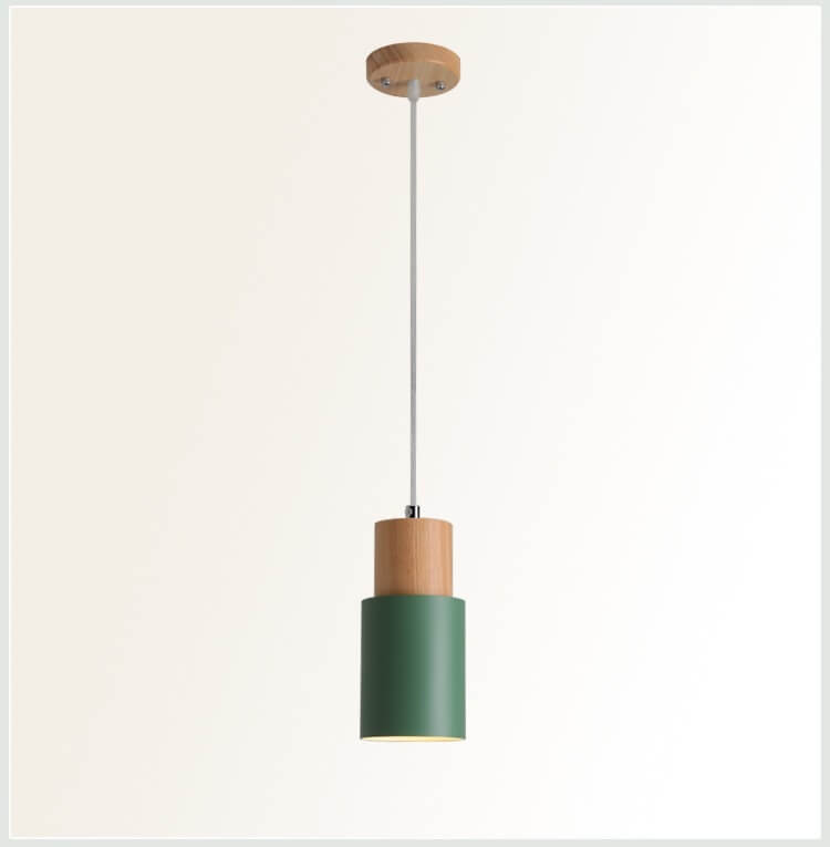Cylinder Macaron Pendant Light