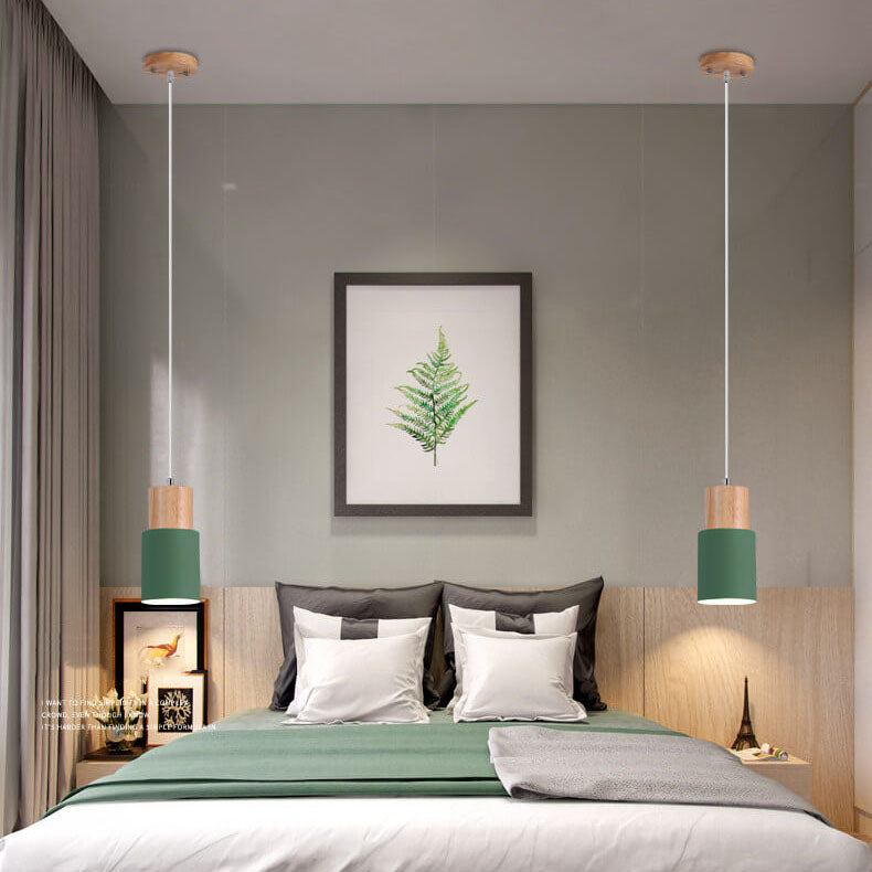 Cylinder Macaron Pendant Light