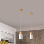 Cylinder Macaron Pendant Light
