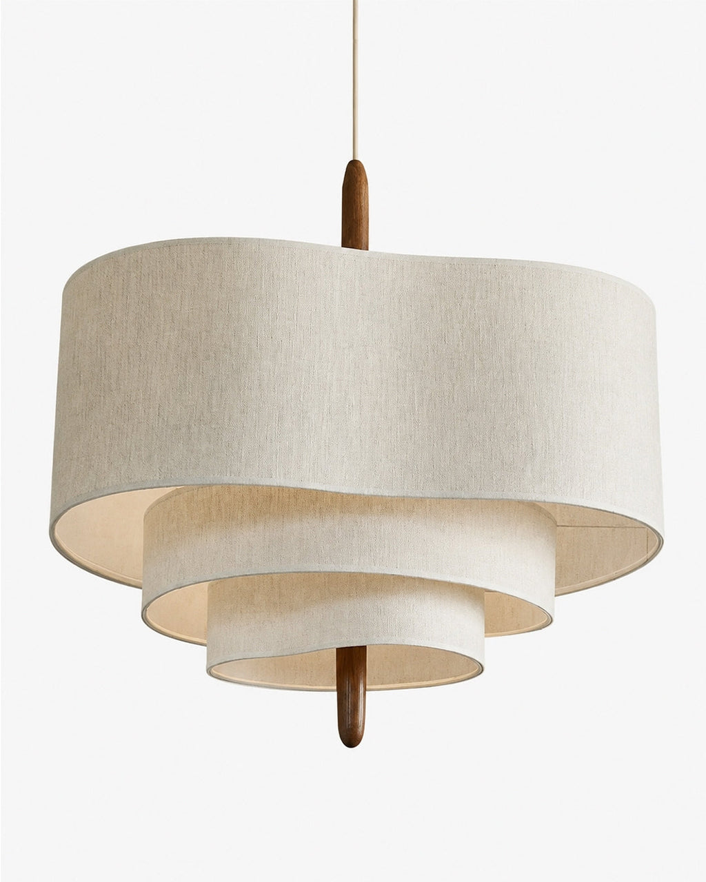 Dan Layered Fabric Pendant Light