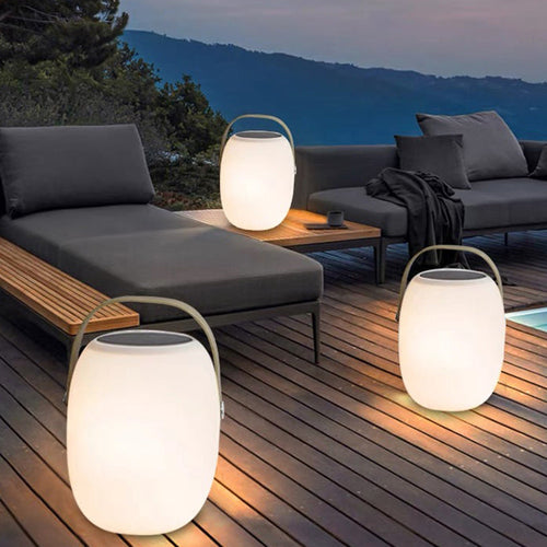 Basket LED Solar Lantern