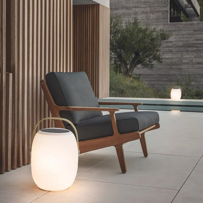 Basket LED Solar Lantern