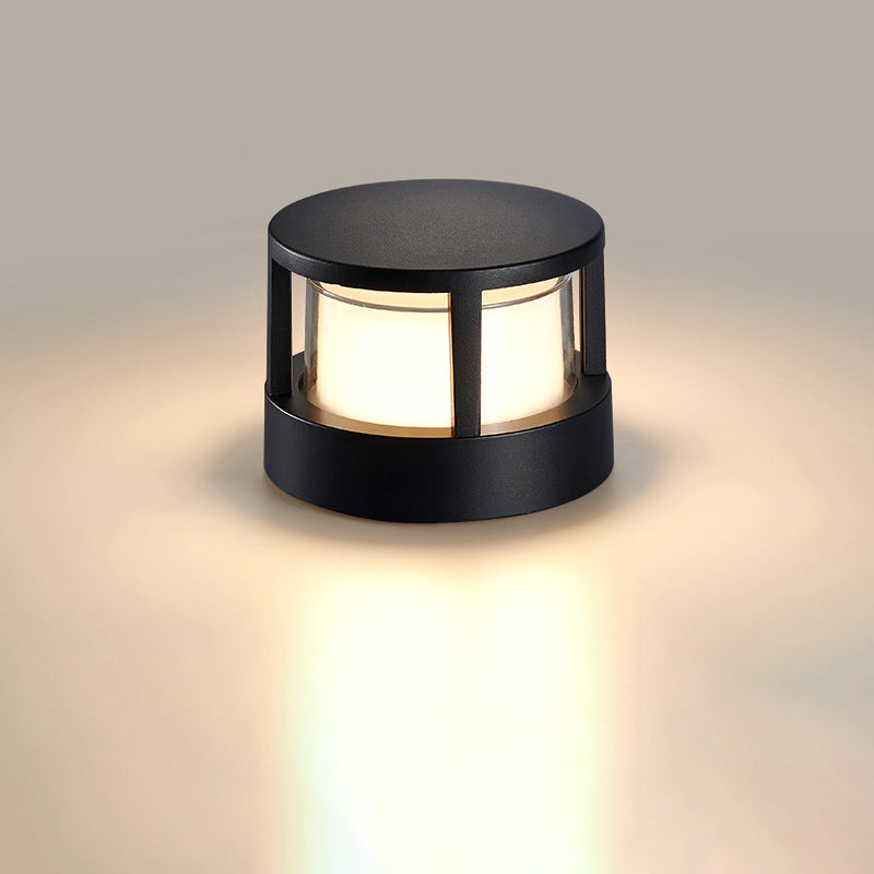 Industrial Cylinder Landscape Light