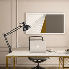 Retractable Clip Arm Table Lamp