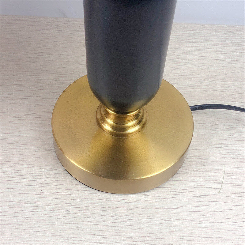 French Pleated Shade Table Lamp