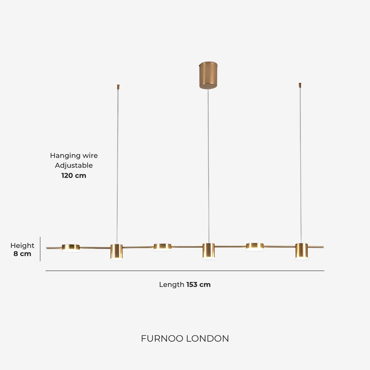 Helios Linear Pendant Light