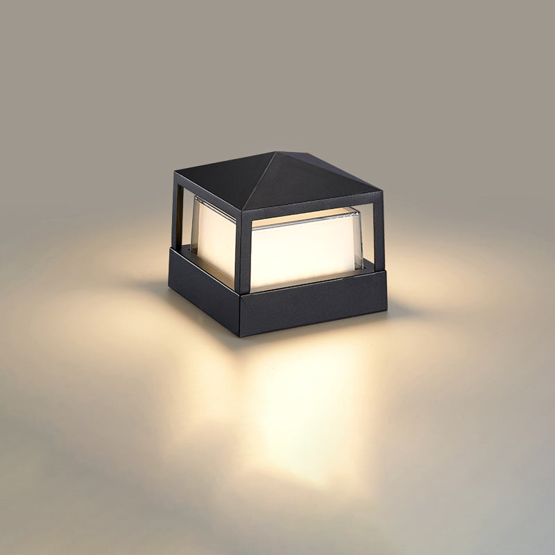 Industrial Cylinder Landscape Light
