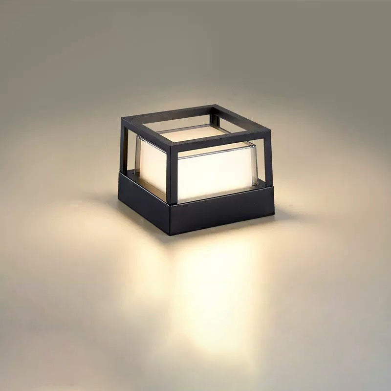 Industrial Cylinder Landscape Light