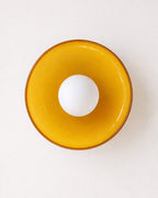 Lina Round Glass Pendant Light