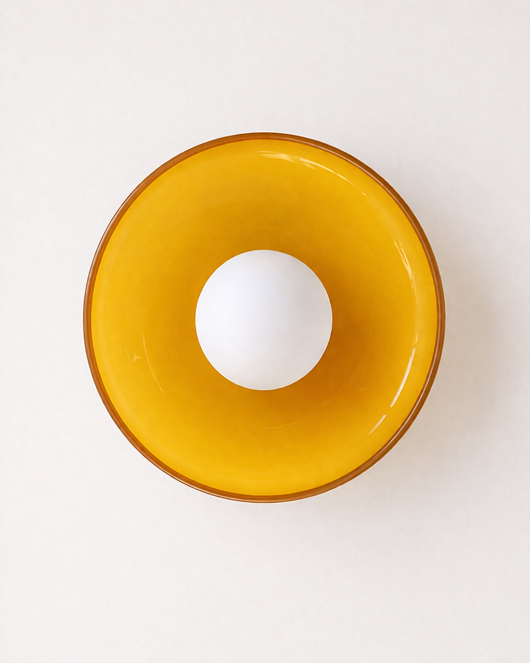 Lina Round Glass Pendant Light