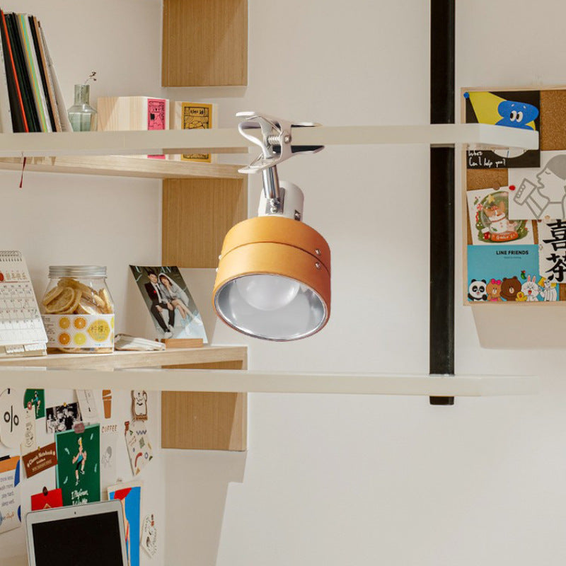 Japanese Round Clip Table Lamp