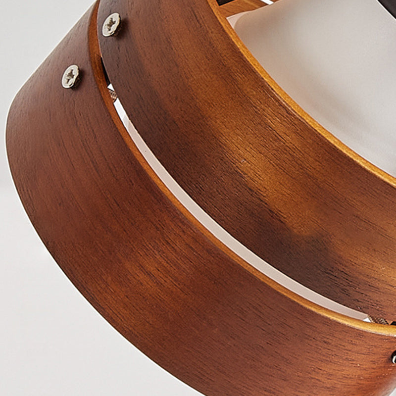 Japanese Round Clip Table Lamp