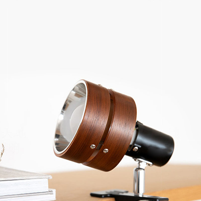 Japanese Round Clip Table Lamp