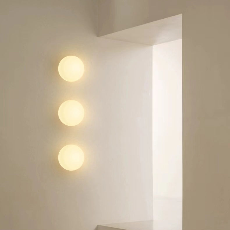 Orb Glass Wall Sconce