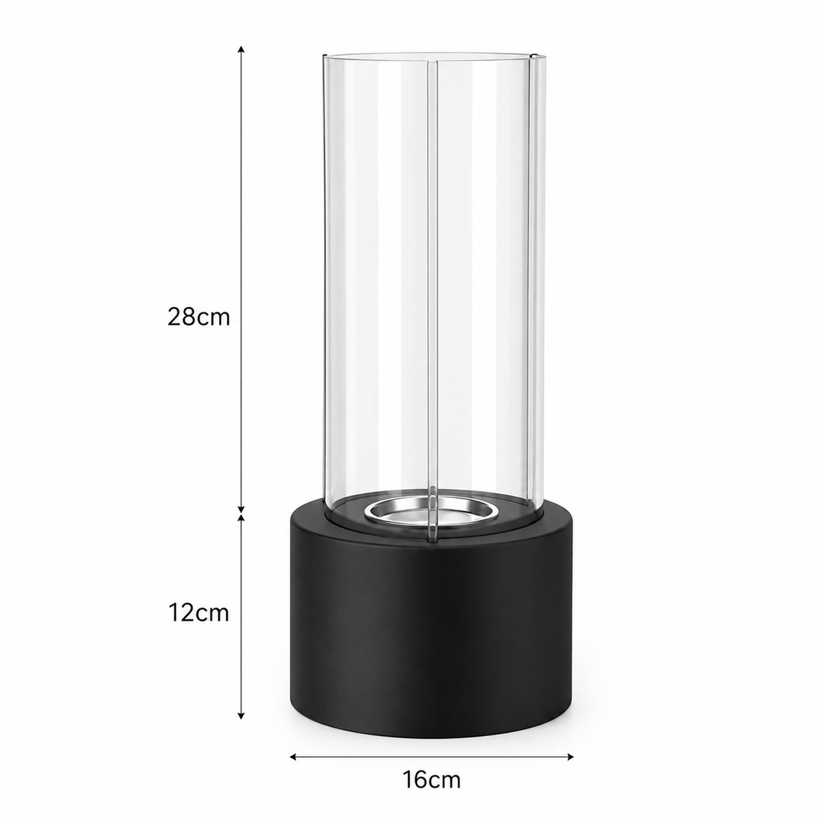 Rotating Flame Fireplace Lamp
