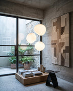Elya Satin Glass Pendant Light