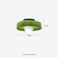 Lina Round Glass Pendant Light
