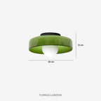 Lina Round Glass Pendant Light