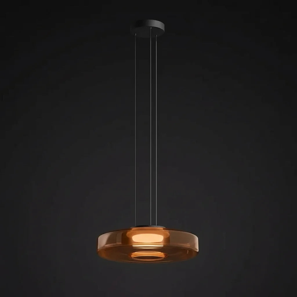 Irva Italian Glass Pendant Light
