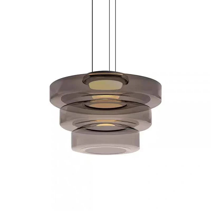 Irva Italian Glass Pendant Light