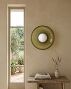 Lina Round Glass Pendant Light