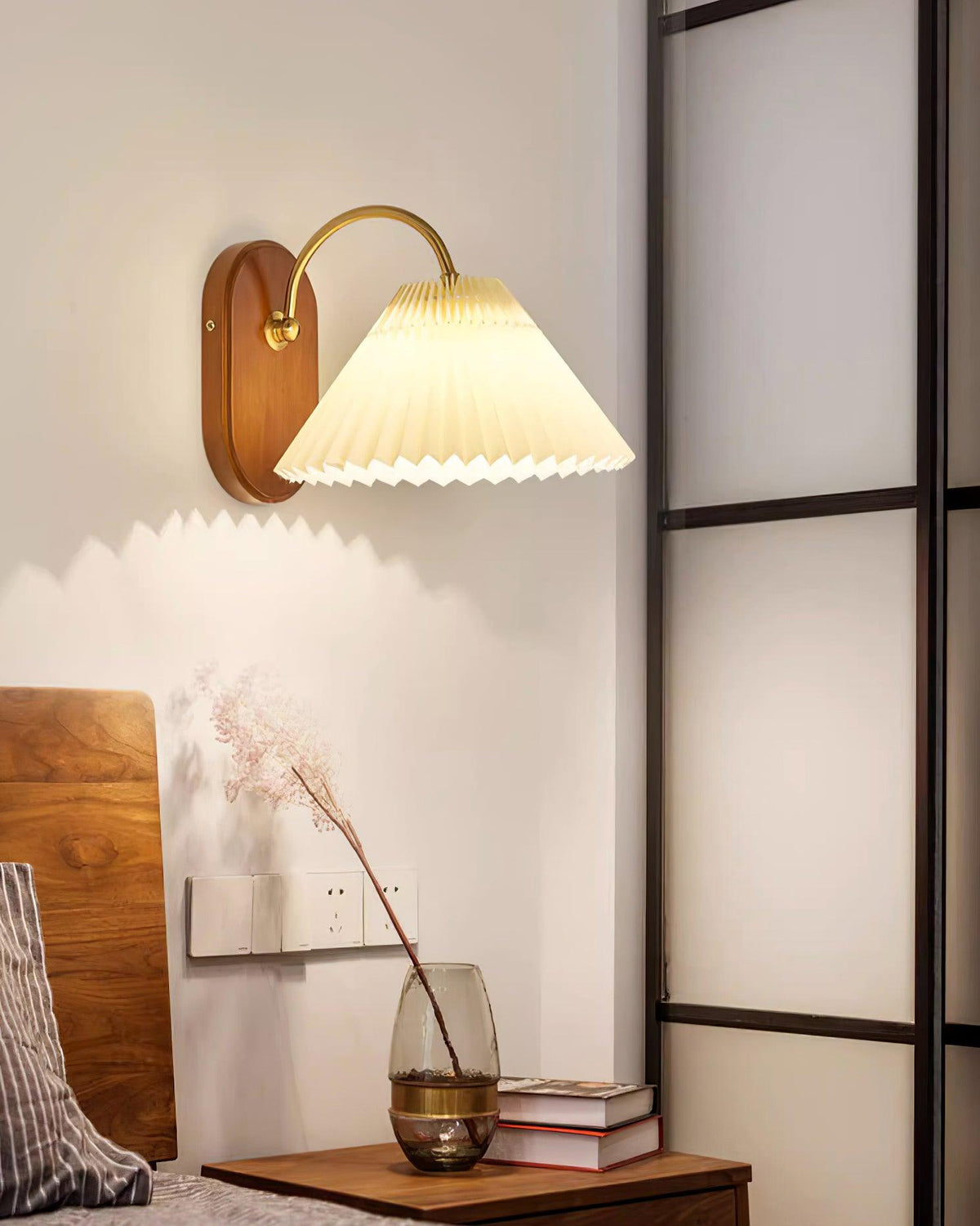 Louise Plug In Wall Lamp