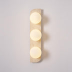 Neptune Travertine Wall Lamp