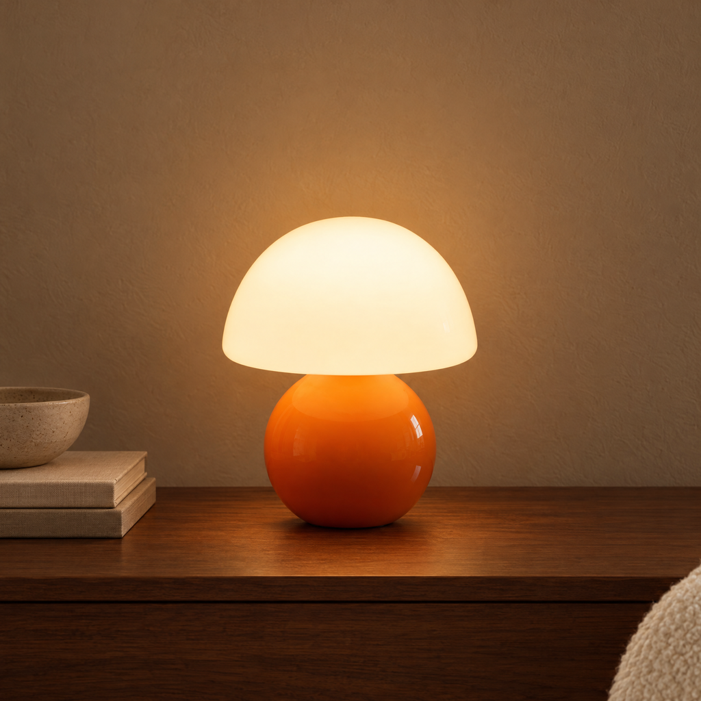Acorn Mini Glass Table Lamp