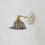Porcelain Indigo Wall Lamp