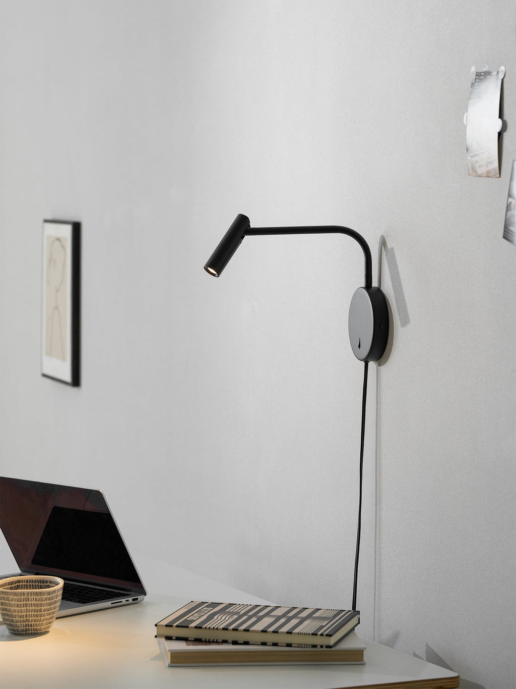 Rizo Reading Plug In Wall Lamp