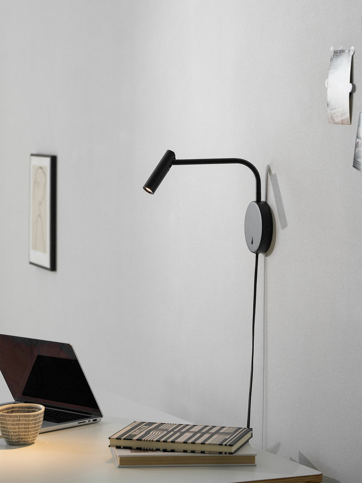 Rizo Reading Plug In Wall Lamp