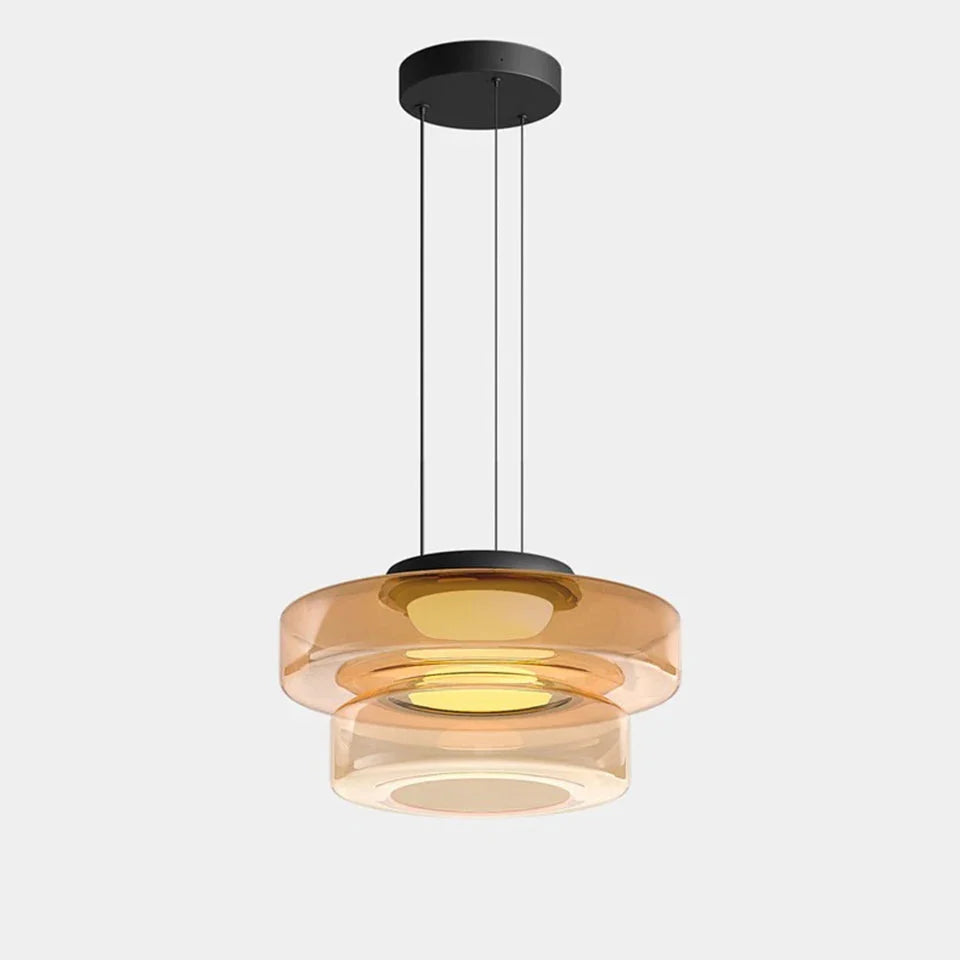 Irva Italian Glass Pendant Light