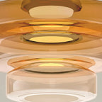 Irva Italian Glass Pendant Light