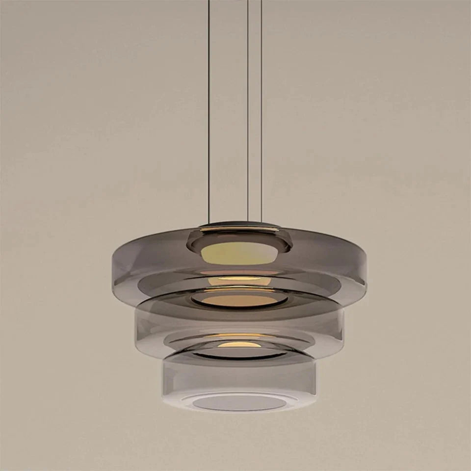 Irva Italian Glass Pendant Light