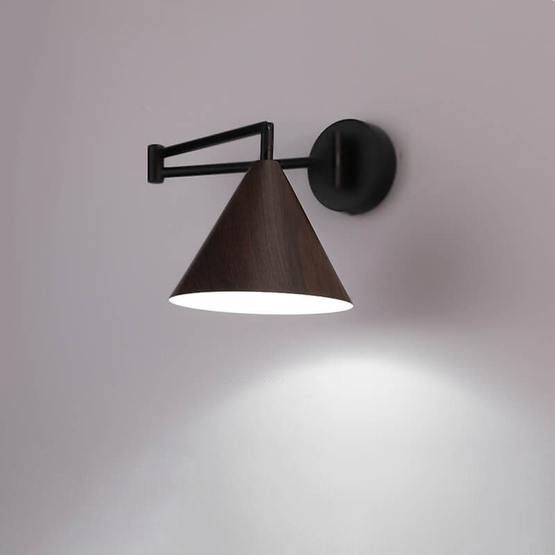 Nordic Cone Swing Arm Wall Sconce