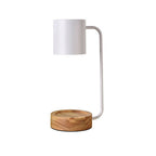 Wood Melting Wax Table Lamp