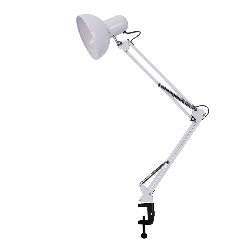 Retractable Clip Arm Table Lamp