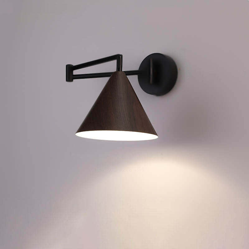 Nordic Cone Swing Arm Wall Sconce